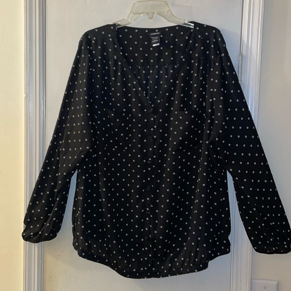 torrid Tops - Torrid polka dot blouse size 3​​​